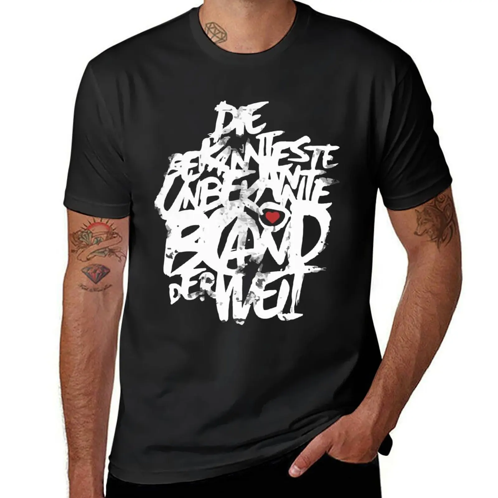 Stonedeafproduction SDP T-Shirt vintage funnys animal prinfor boys summer tops mens graphic t-shirts pack