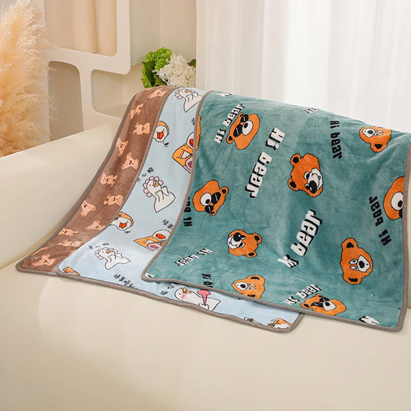 New Soft Pet Blanket Spring Warm Dog Bed Blanket Cute Pet Sheets Warm Mat Comfortable Cat Dog Pad Blanket 2023 Pet Accessories