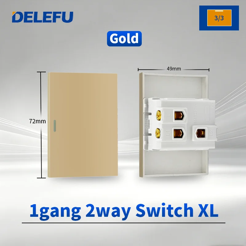Variant: 1gang 2way Switch XL