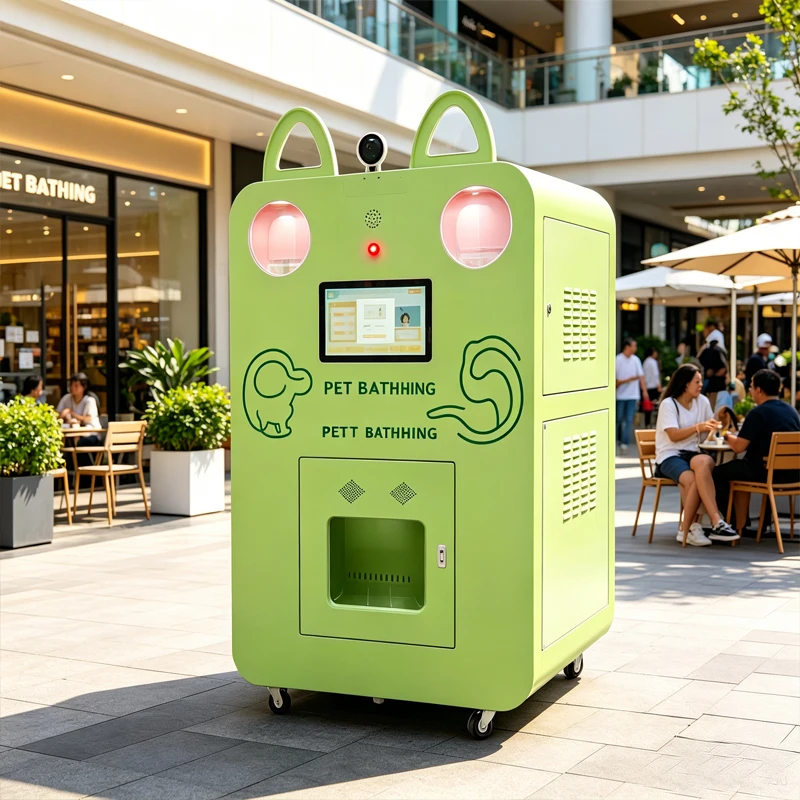 Smart Self Service Pet Washing Machine Unattended Dog Bath Equipment For Shopping Mall Customized