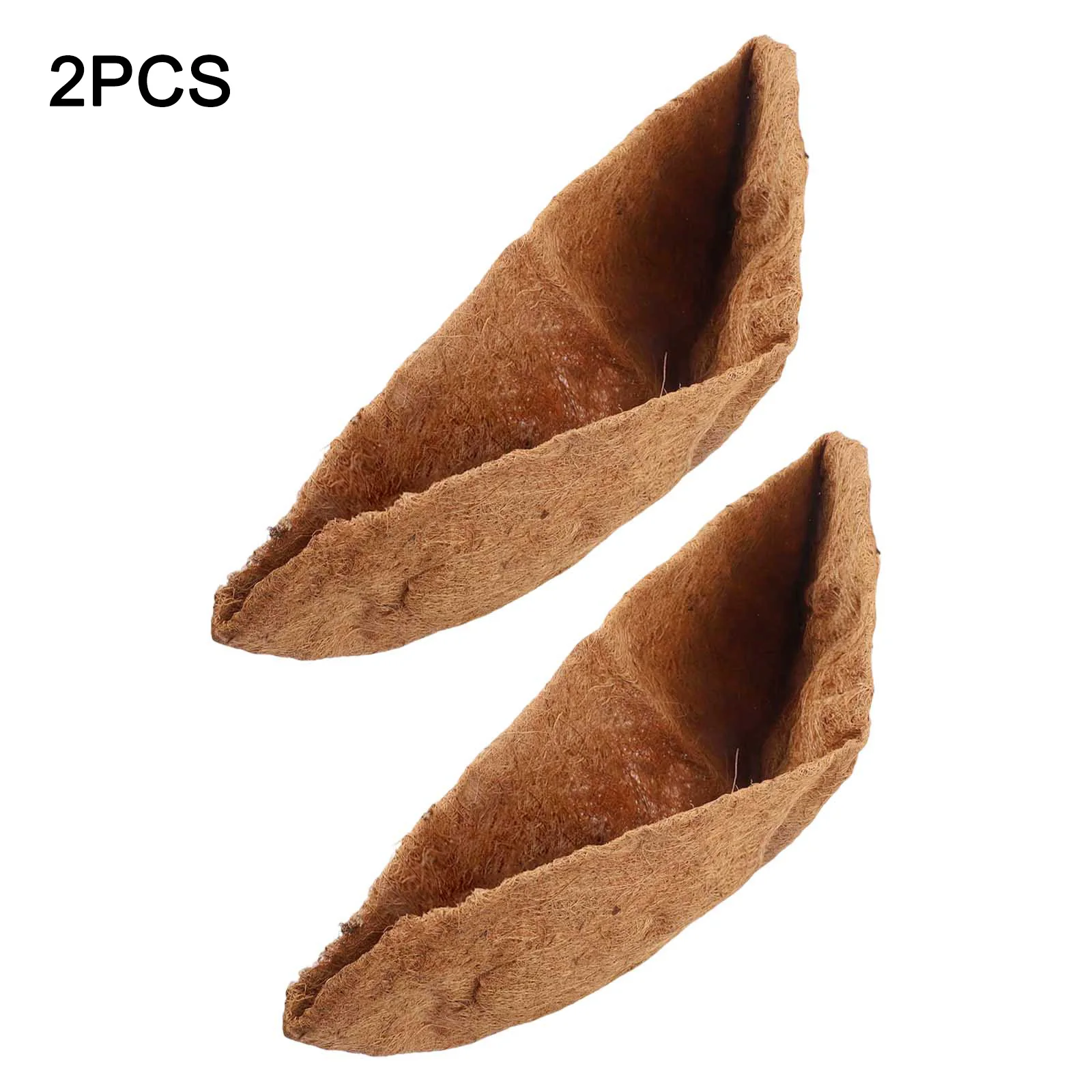 

Корзина для цветов из кокосового волокна, как показано на фото, дышащая, экологичная, для садоводства