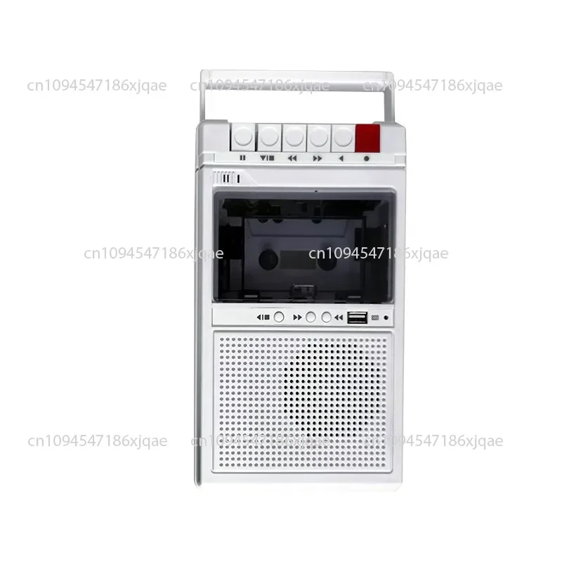 Portable retro external recorder, tape player, bluetooth TF card, U disk player, transcription cassette machine, repeater