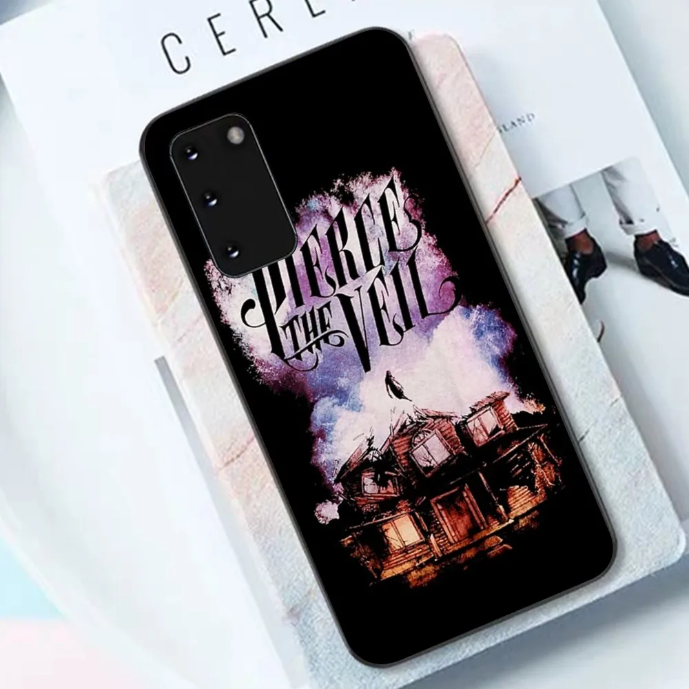 P-Pierce The Veil Band Phone Case For Samsung S 9 10 20 21 22 23 30 23 24 Plus Lite Ultra FE S10lite Fundas