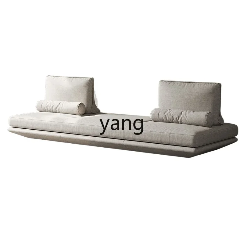 CX Modern Simple Living Room Fabric Sofa Three-person Straight Lazy Sofa