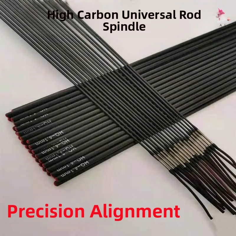 High Carbon Steel Fishing Rod Tip 24T Hand Rod Hollow Waterproof Multi-directional Fishing Rod Tip Durable Outdoor Gear