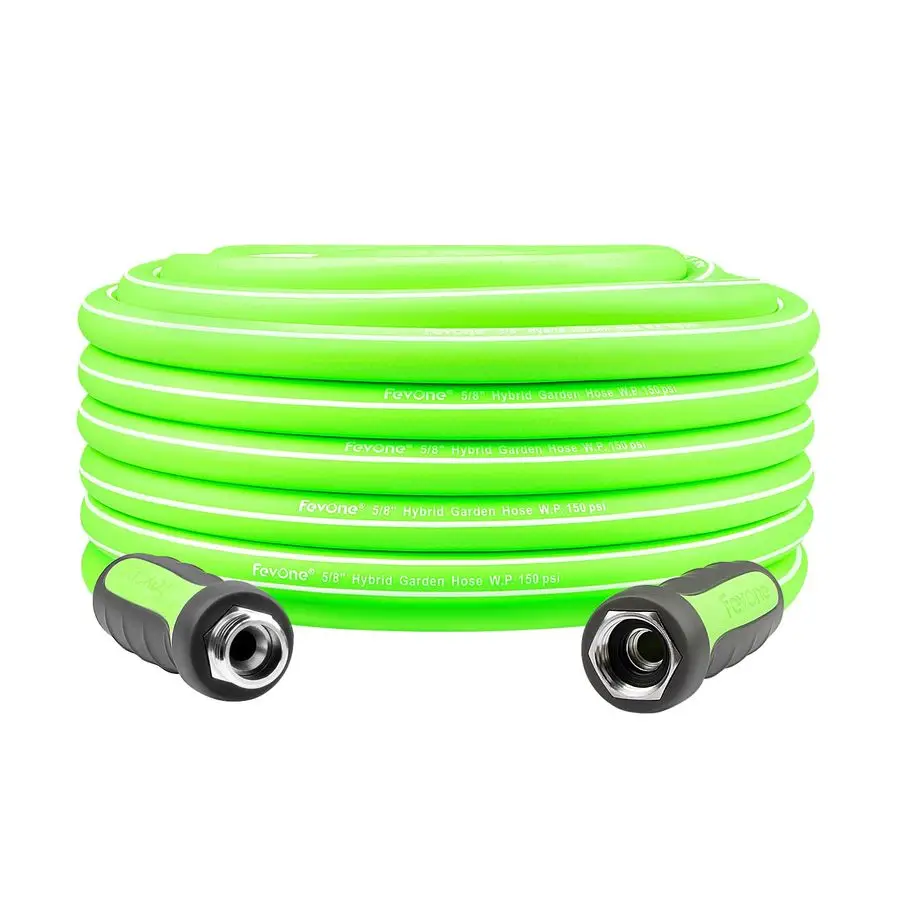 

Садовый шланг 55 футов, легкий гибридный водяной шланг, гибкий и прочный, герметичные соединения