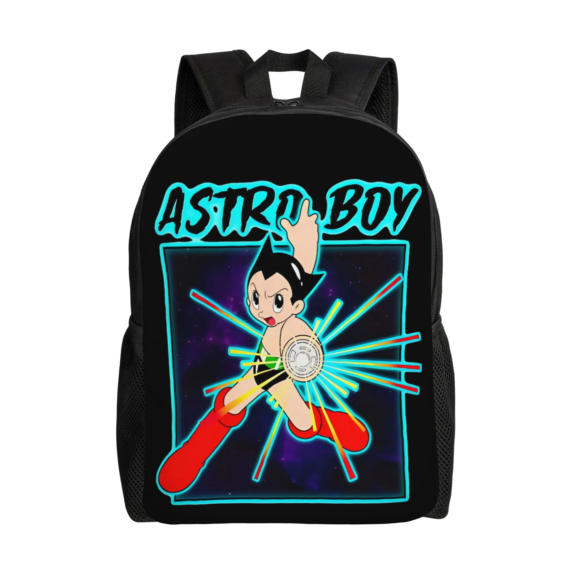 

Рюкзак Astroboy Anime Astro Boy для мужчин и женщин, повседневный студенческий рюкзак для походов и путешествий, сумка через плечо для колледжа, подарок
