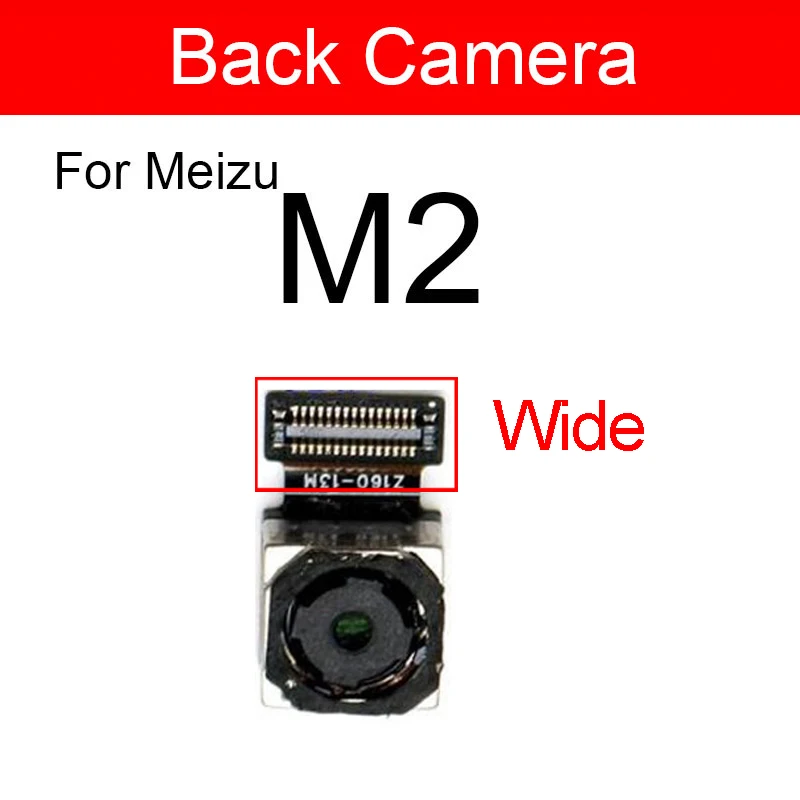 Front & Rear Camera For Meizu M2 M2 Mini M2mini M578CA Narrow Wide Main Back Big & Small Facing Camera Flex Ribbon Cable Repair