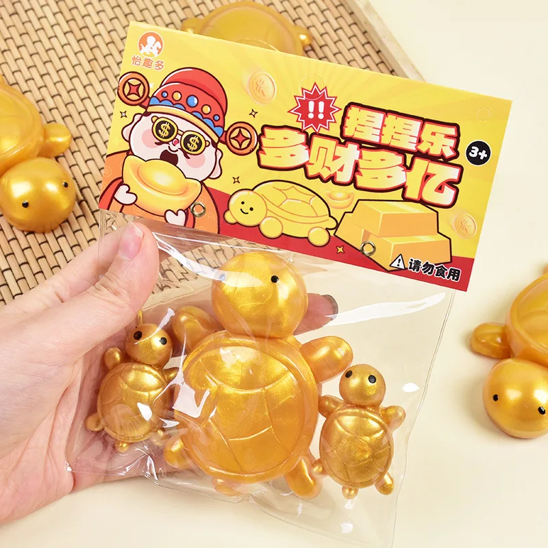 Kreative Neuheit Zappeln Mochi Taba Squishy Lustige Goldene Schildkröte Langsam Rebound Solide Kawaii Kleine Goldene Schildkröte Nettes Geschenk Kinder Spielzeug