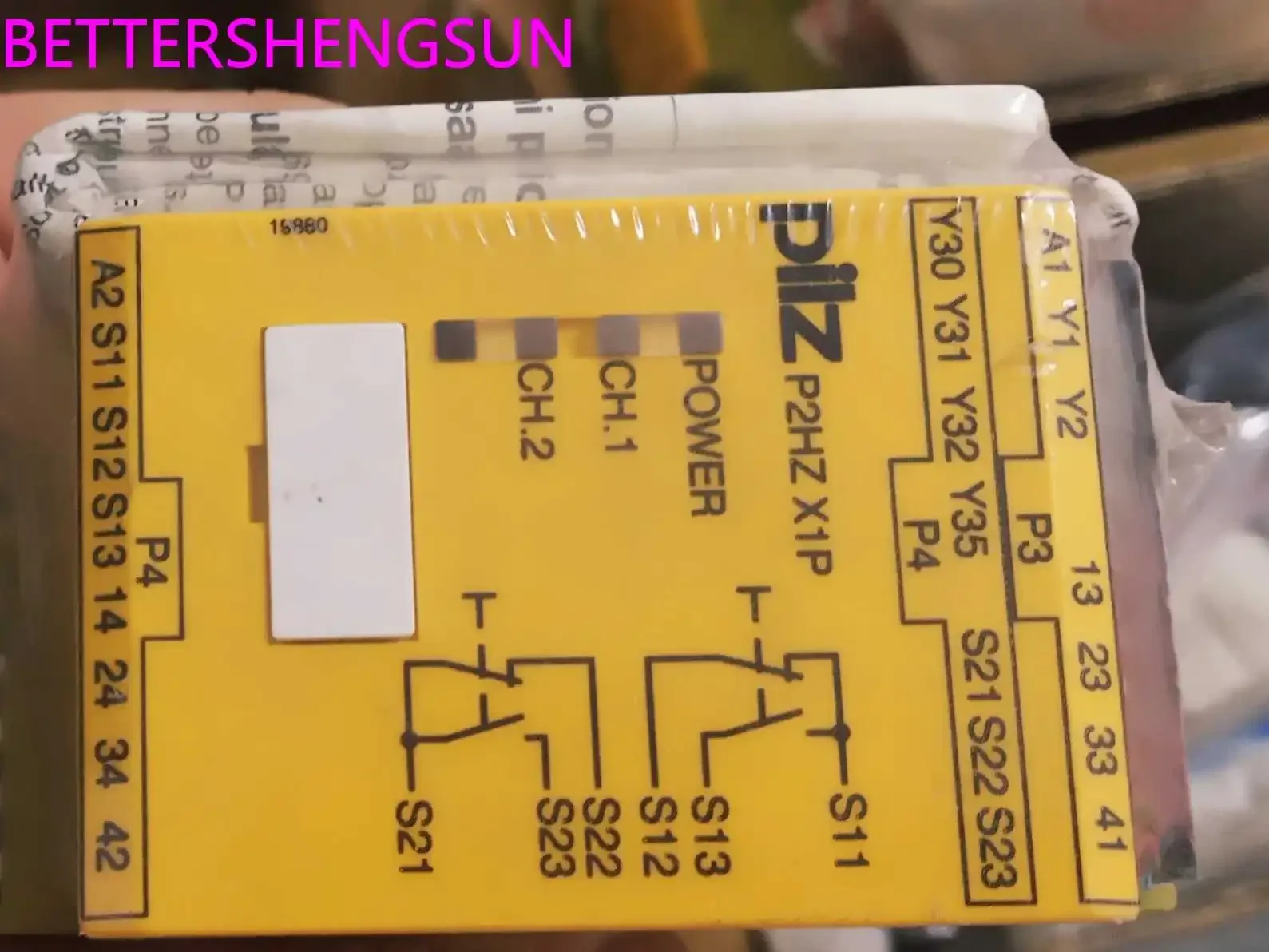 P2HZ X1P serial number 777340 brand new genuine safety relay fidelity