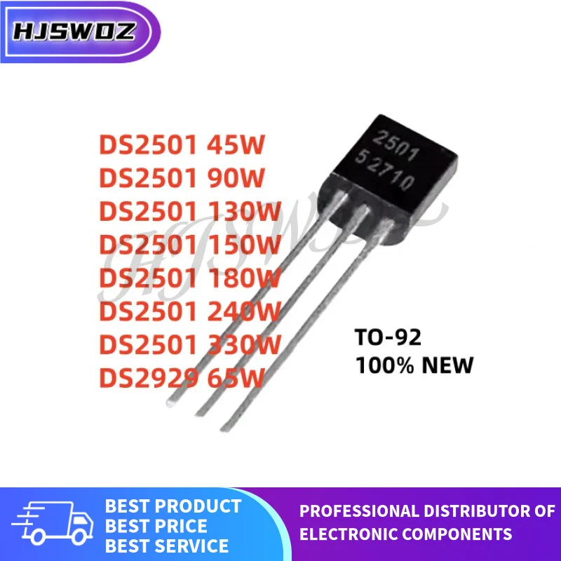 5PCS/LOT New DS2501 330W DS2501 45W 65W 90W 130W 150W 180W 240W 330W TO-92 Laptop Power Supply Chip