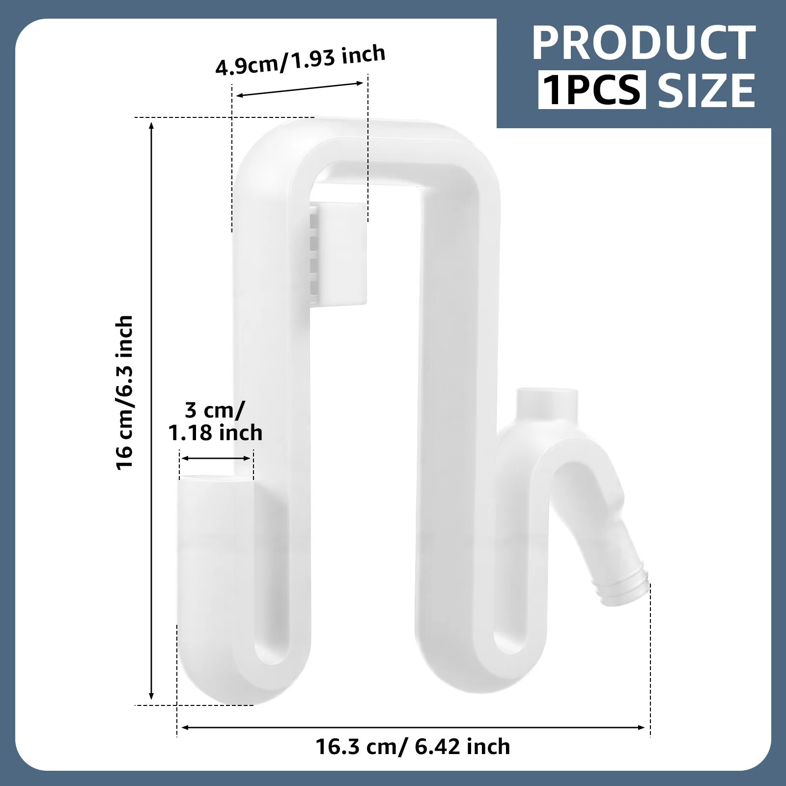 Self Suction Straw Hose Kit, Anti Clogging Design Easy To Drain Suitable for Emergency Flood Control in Gardens and Garages