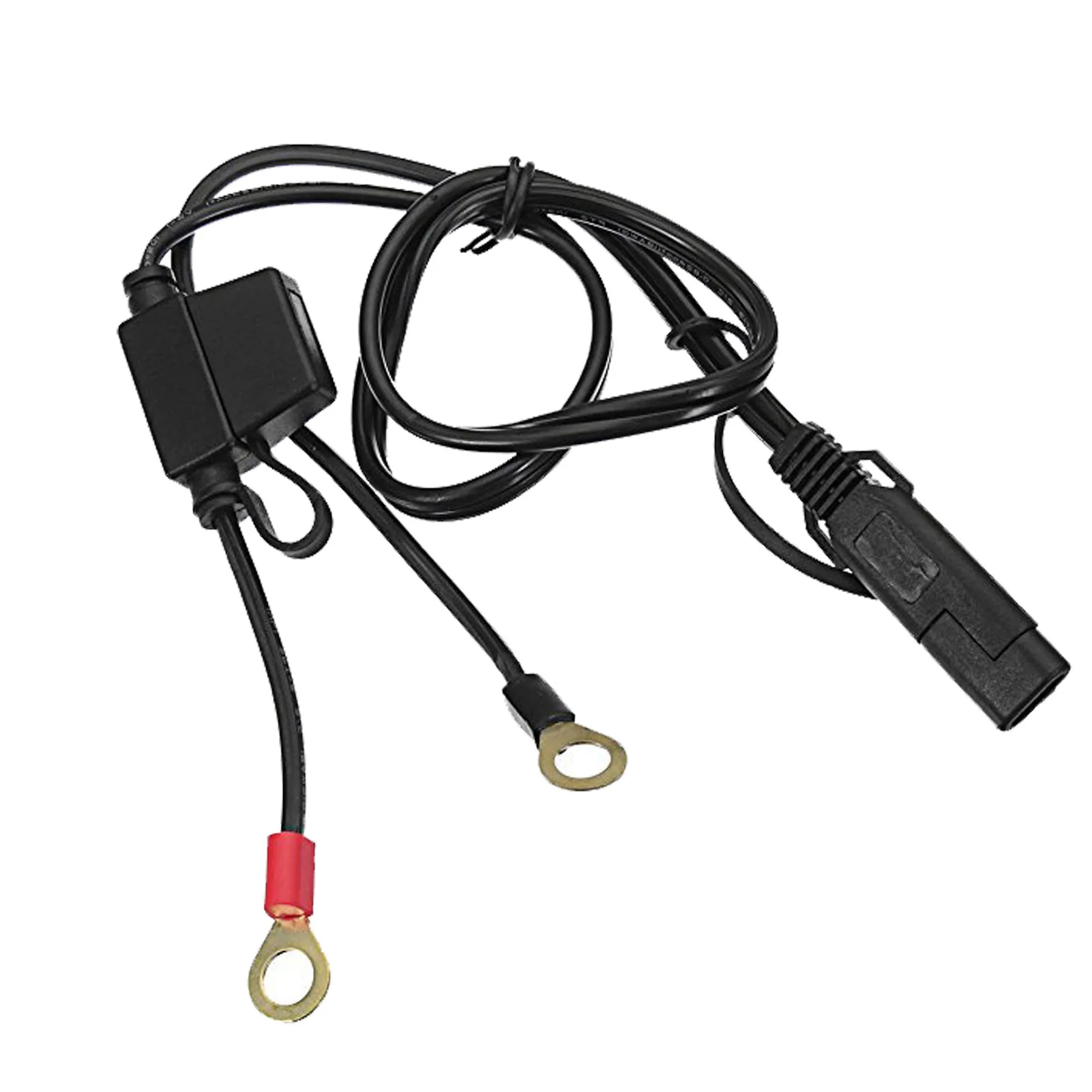 Motorcycle Battery Charger Terminal To SAE Extension Cable Quick Disconnect Cable Motorcycle Battery Output Connector 12V-24V