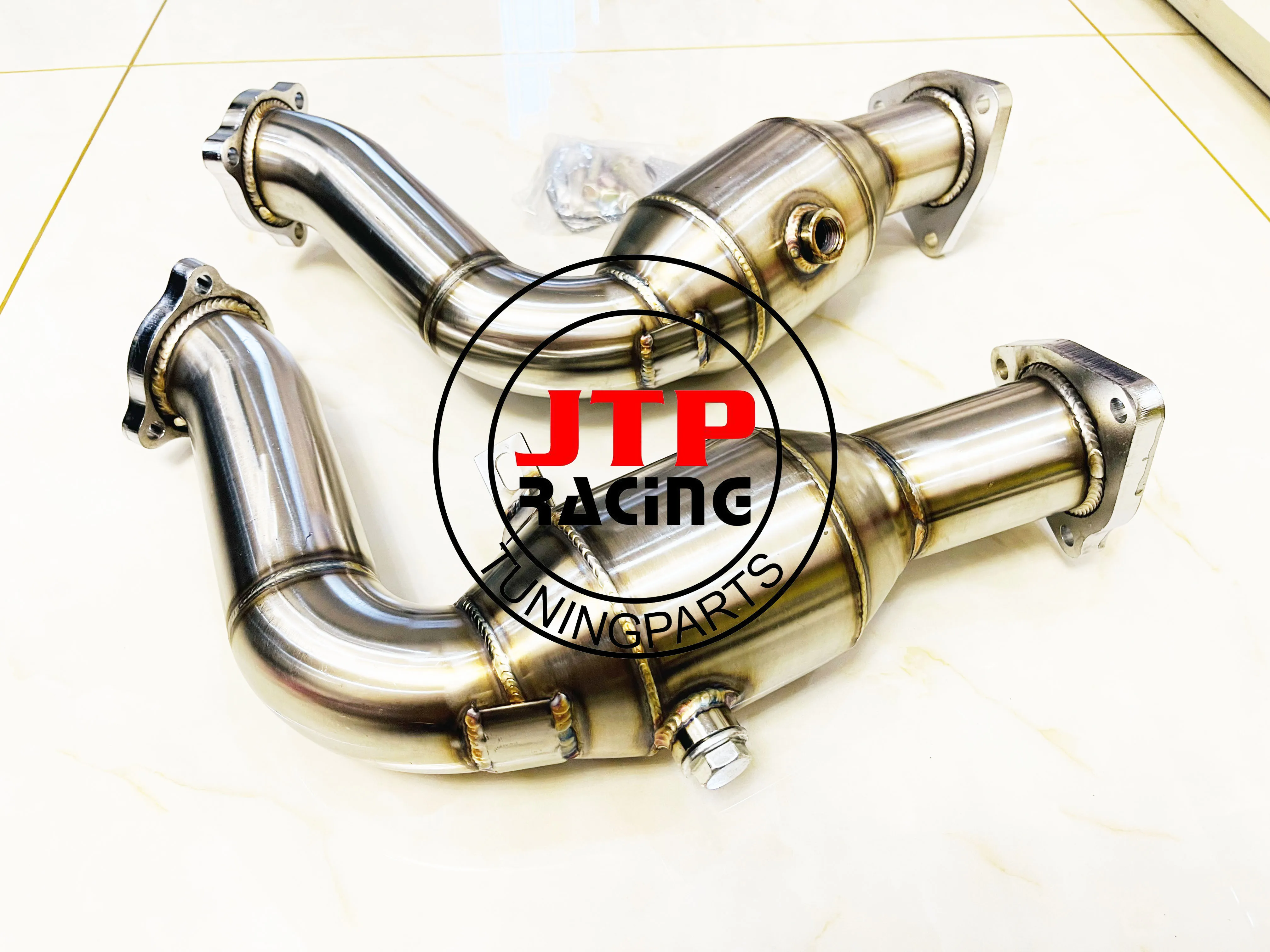 Downpipe for audi A5 S5 A6 A7 C7 A8 D4 Q5 SQ5 B8 3.0 TFSI V6 A4 S4 B8.5 B8 Downpipe decat