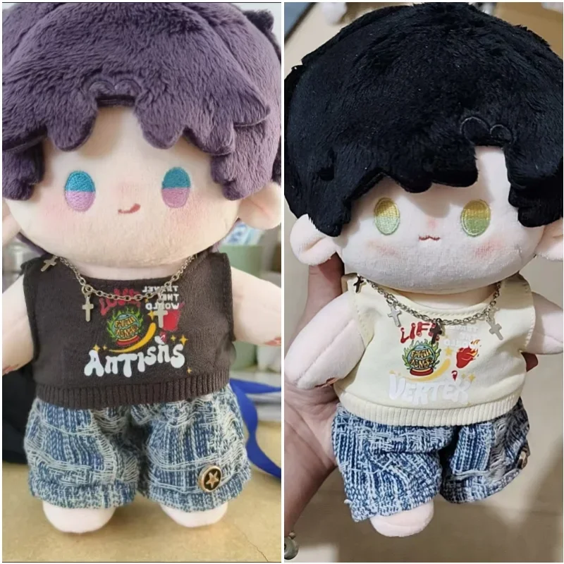 20cm Love and Deepspace  Fashion Outfit Idol Dolls Xavier Zayne Rafayel ralayo Sylus Cute Plush Doll'S Clothes Accessories