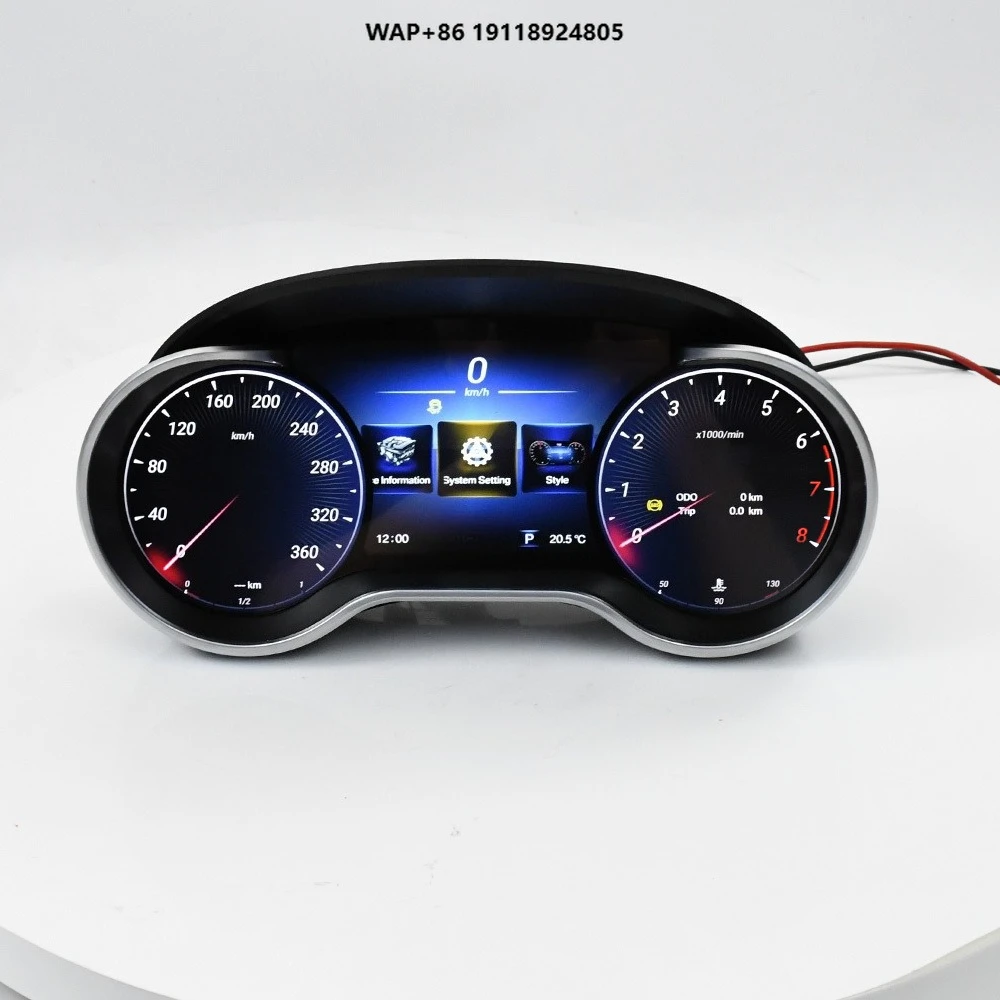 

12.3-inch Car Lcd Digital Dashboard for ML GL 2005-2010 Cluster Instrument Panel Car Speedometer