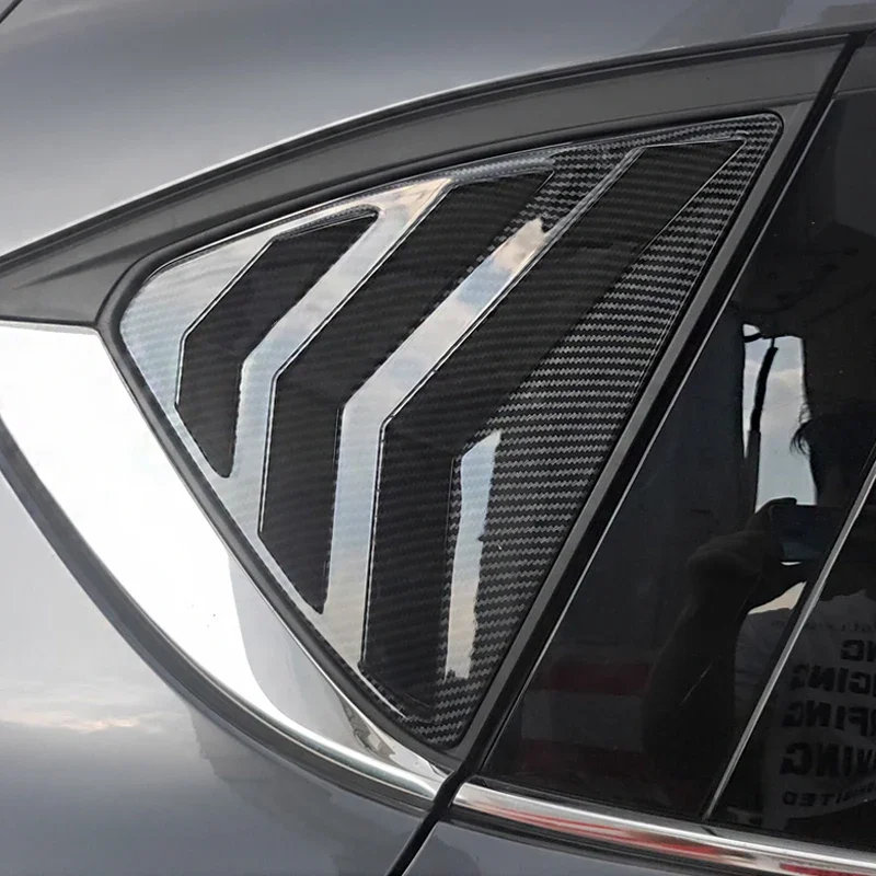 Auto hintere viertel seitliche Fenster Jalousie Lüftungs abdeckung Shutter Panel Verkleidung für Mazda CX-5 CX5 Zubehör 2017 2018 2019 2020 2021 2022