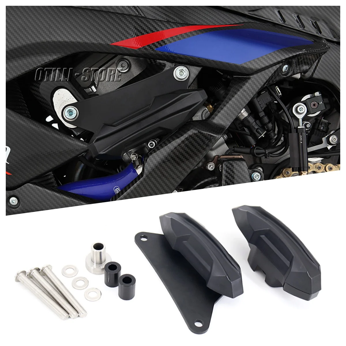 

For BMW S1000RR M1000RR S 1000 RR Motorcycle Accessories Frame Slider Fairing Guard Anti Crash Pad Protector Falling Protection
