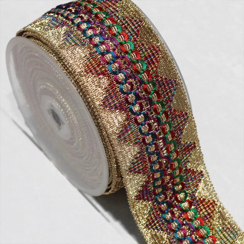 1 ярд жаккардовой ленты для шитья одежды ручной работы