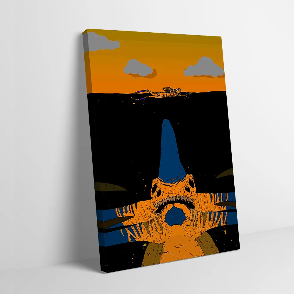 Subnautica Game Printing Poster Customizable Pictures Wall Art Canvas Painting for Modern Home Decoration Ornaments Wand Deko