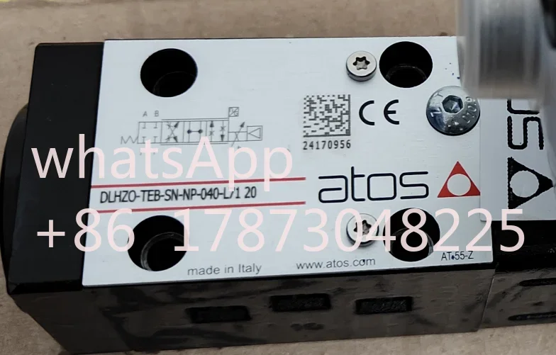 ATOS  proportional valve  DLHZO-TE-040-L71 40  DLHZ0-TE-040-L71 20 New model DLHZO-TEB-SN-NP-040-L71 10  or 20  Made in Italy