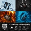 2025 KOSPET タンク X2 頑丈なスマートウォッチ男性用 3D 曲面スクリーン AMOLED AOD 5ATM IP69K 防水 Bluetooth 通話 AI アシスタント 2