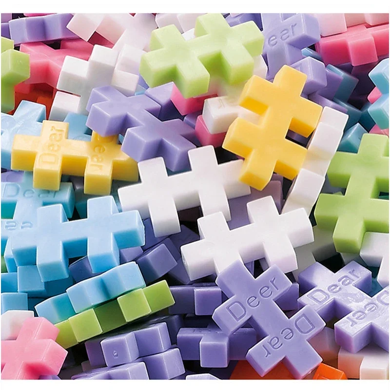 500 Pieces DIY Creative Building Blocks Bulk Plus Block Sets City Classic Bricks Assembly Educational Toys for Children