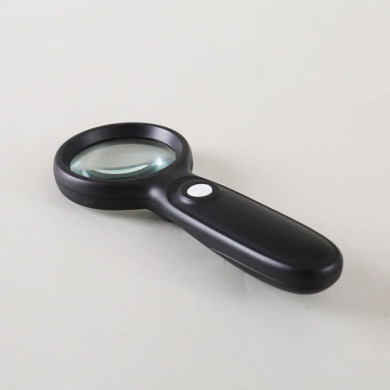 

5X 60Mm Lighted Magnifying Glass Handheld with Led Light High-Definition , Optical Lens Illuminated Magnifier for Reading Repair