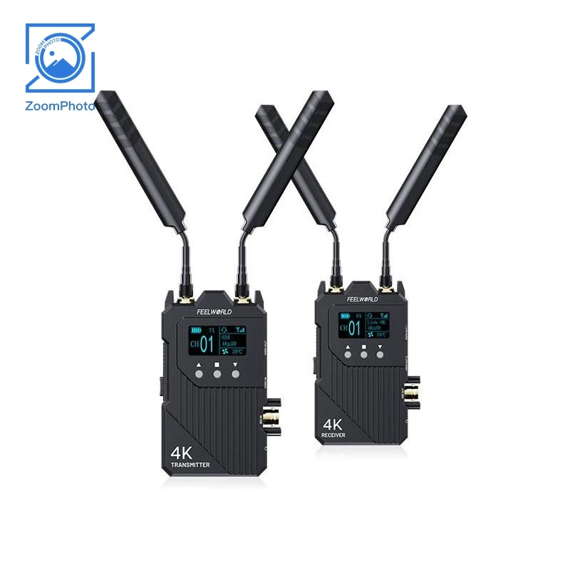 

FEELWORLD WT1S 4K Беспроводная система передачи видео HDMI-совместимая, с полнодуплексной связью и функцией прямой трансляции