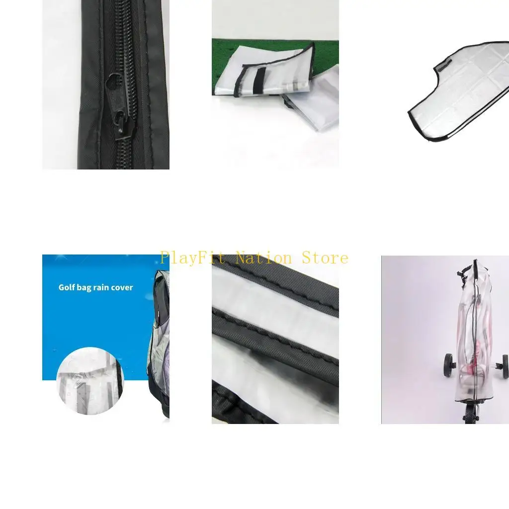 

242F Golf Bag Rain Cover Watertight Golf Bag Cover Golf Bag Hood for Golf Stand Bag