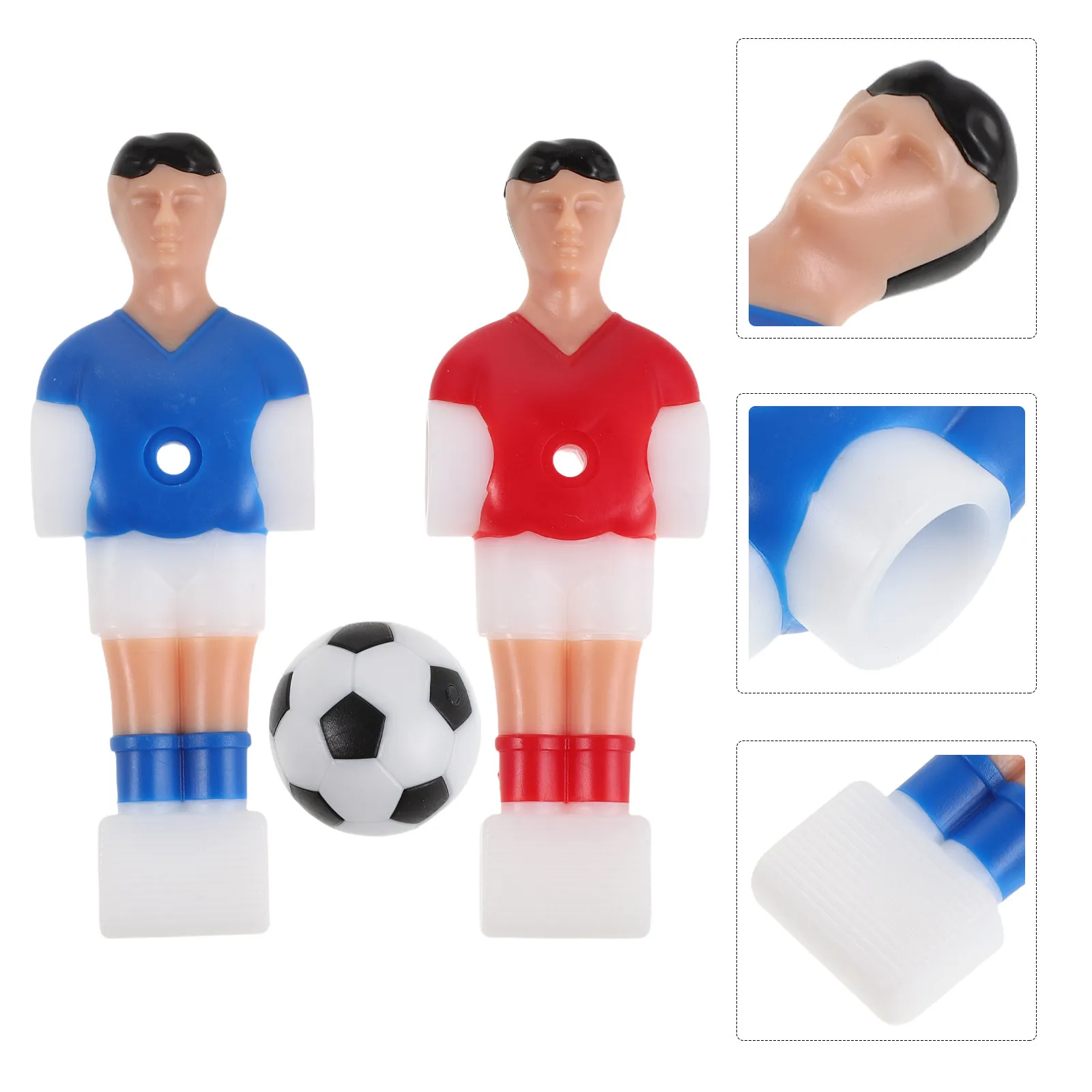 

Набор сменных фигурок футболистов для настольного футбола (футболки на столе) для офиса и дома, запасные части для мини-футбольных столов