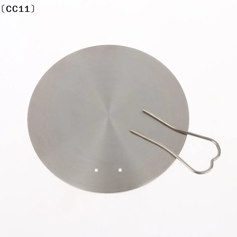 Kitchen Heat Diffuser Plate Anti Scald Handle Stainless Steel Induction Plate Electric Cooker Diffuser Adapter Converter〔CC11〕