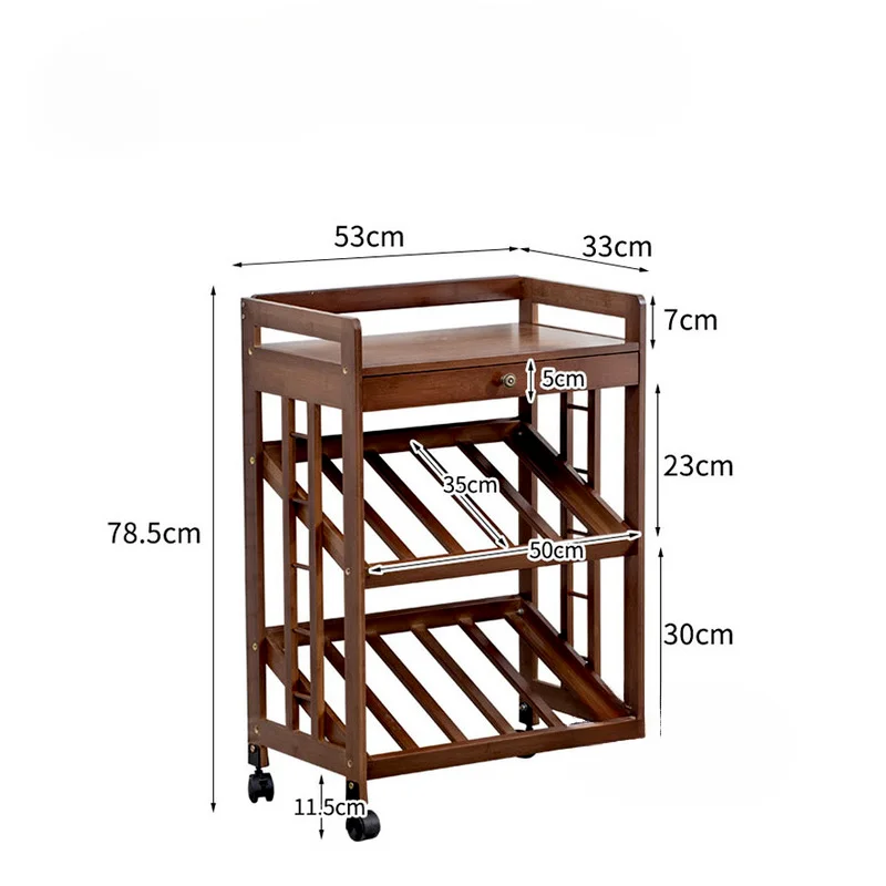 Mobili per vino da pavimento per sala da pranzo in stile europeo cassettiera moderna per Hotel Bar Wine Rack Stand Vitrina mobili per la casa