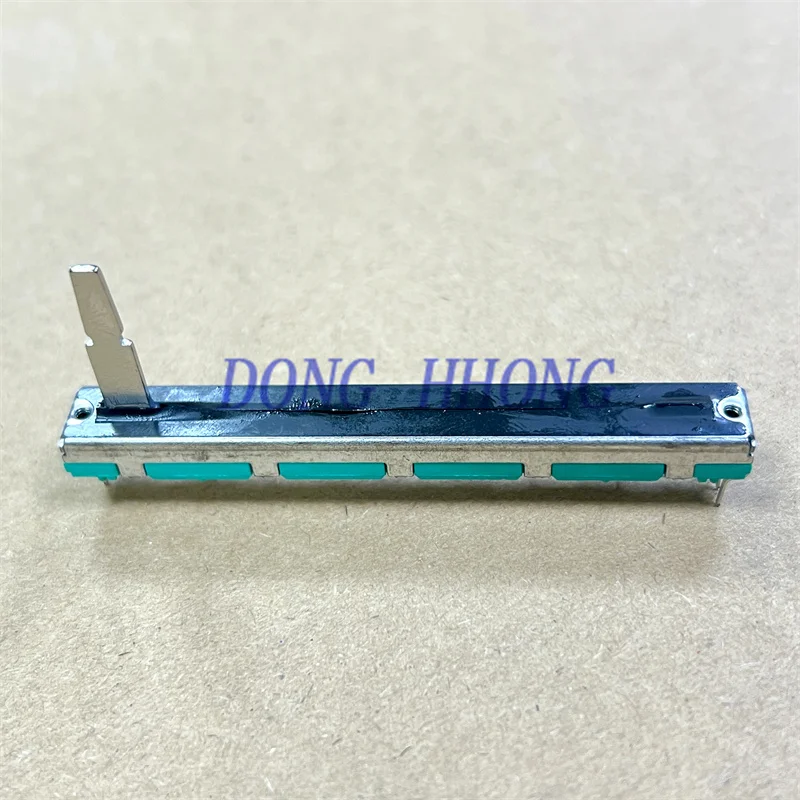1 PCS 75mm domestically produced sliding potentiometer B10KX2 mixer volume pusher shaft length 20mm