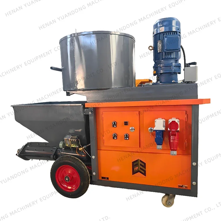 High Pressure Spraying Machine Industrial Intelligent Spraying Machine Multifunctional Mortar Spraying Machine