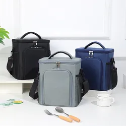 Borsa termica per il pranzo in foglio di alluminio borsa termica per Bento Cooler di grande capacità borsa per il ghiaccio contenitore per la conservazione degli alimenti da Picnic per la scuola