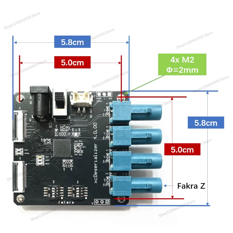 For MAX96724 4-way GMSL2 Solver Board, Support RK3588