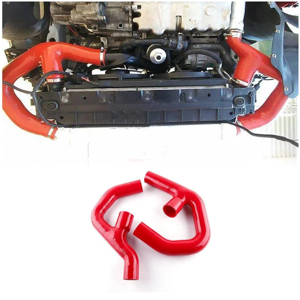 

Silicone Intercooler Hose for VW GOLF GTI MK5 MK6 Jetta Audi A3 2.0