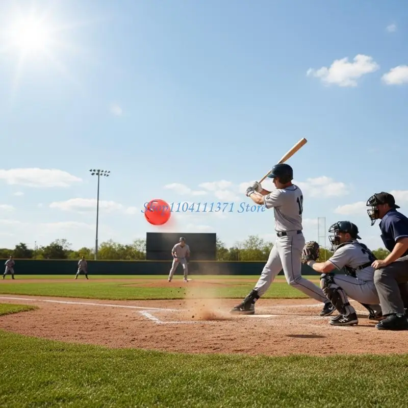 

P9FC, 6 шт., ультрамягкие тренировочные бейсбольные мячи, прочный литой дизайн, диаметр 74 мм, безопасные для отдыха, для юных