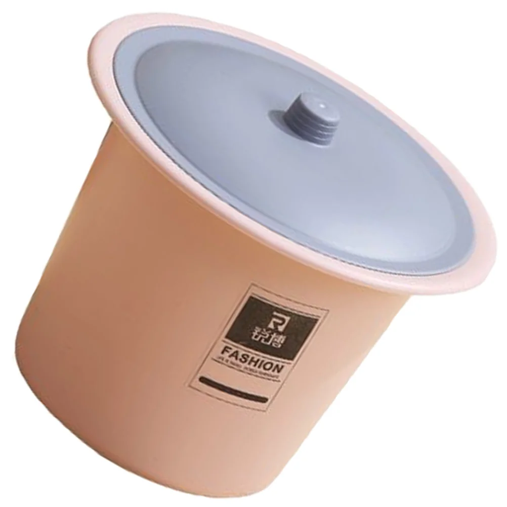 

Deodorizing Men's and Women's Bedpan Portable Toilet Household Spittoon Chamber Pot Plastic The with Lid