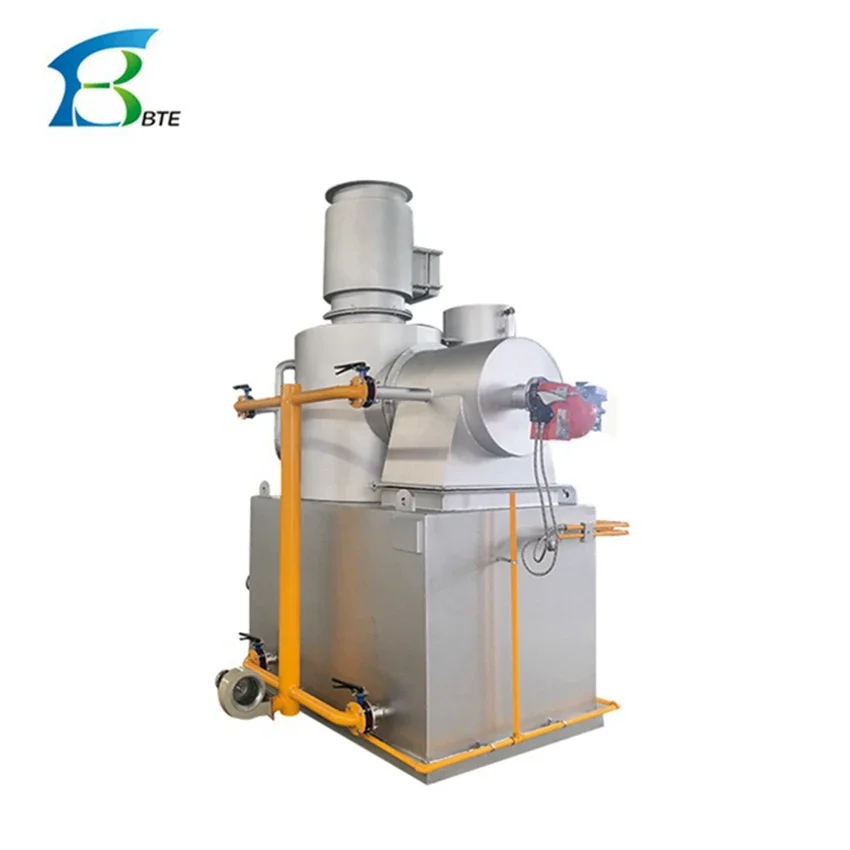 Food Plastic Garbage Baby Diapers Industrial Waste Incinerator Disposable Bio Waste Incinerator