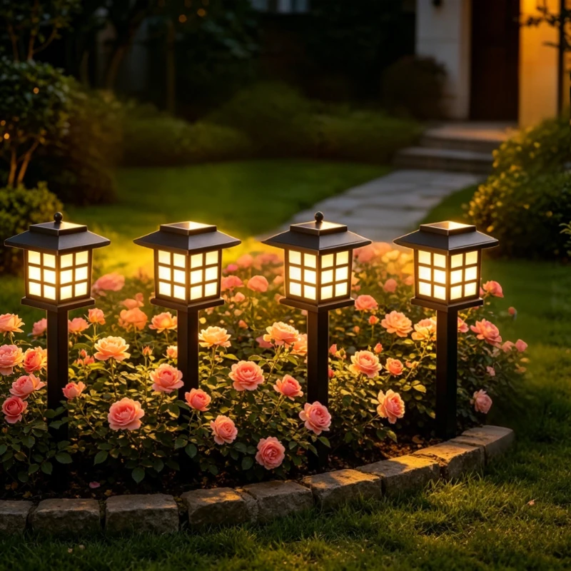 

Led Solar Pathway Lights Waterproof Outdoor Solar Lamp for Garden/Landscape/Yard/Patio/Driveway/Walkway Lighting