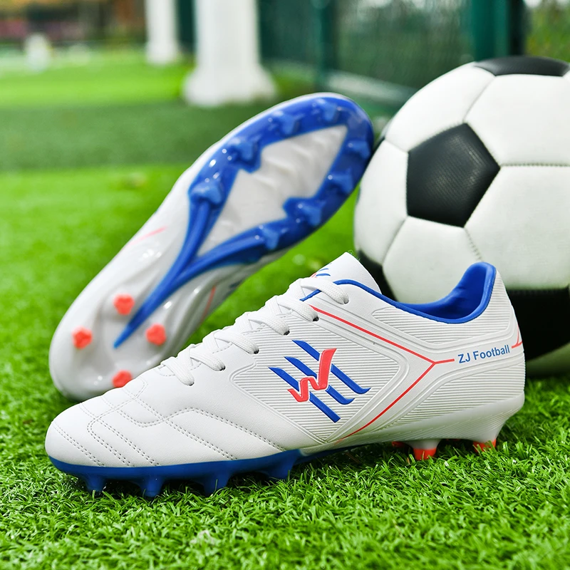 

High Quality Ultralight Men ‘s Soccer Shoes Non-Slip Turf Soccer Cleats TF/FG Training Football Boots Chuteira Campo