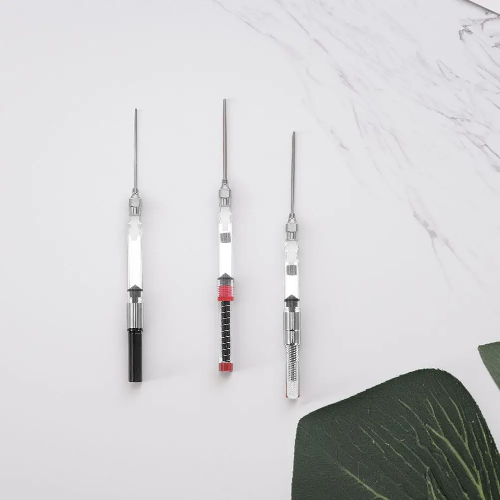 

9Pcs Steel Nib Ink Absorber Replacement Tools High Efficiency Ink Transfer Suitable for Various Refillable Fountain Pens