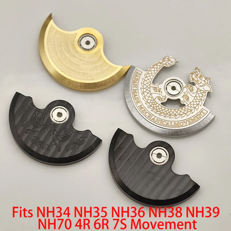 

Mod NH35 Movement Automatic Hammer Rotor For 4R 6R 7S26 NH70 NH34 NH35 NH36 NH38 NH39 Movement Men's Watch Refit Accessories