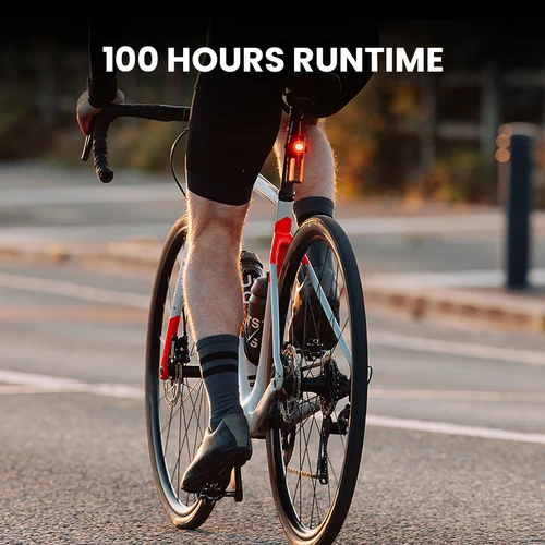 Imagen 2 del producto Luz trasera de radar de bicicleta Magicshine, luz trasera de radar de visión trasera inteligente compatible con algunos ordenadores y relojes de bicicleta