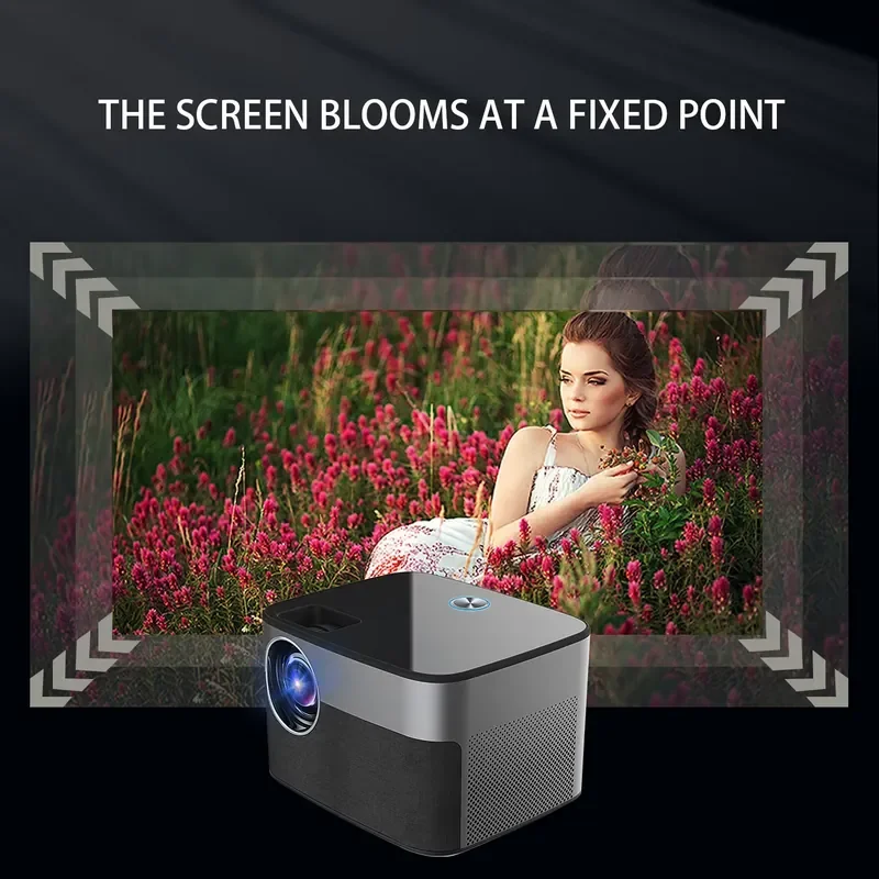 Latest Upgrade Mini Projector 230ANSI Lumens Full HD 1080P 4K Resolution Smartphone USB SD Card Support LED for Outdoor