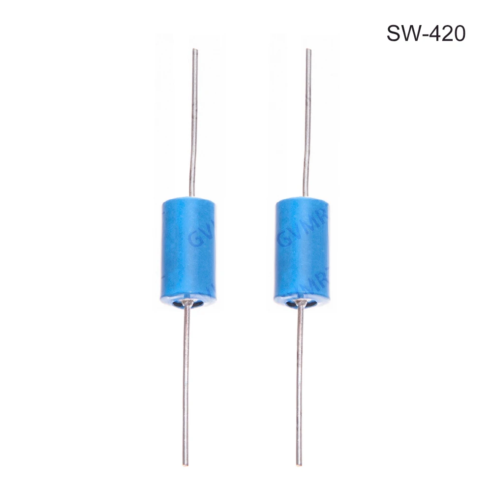 10PCS SW-200D/420/520D/18010P/18015P/58010P/ 18020P/ Highly Vibration Switch Ball Tilt Double bead Angle Spring Sensor