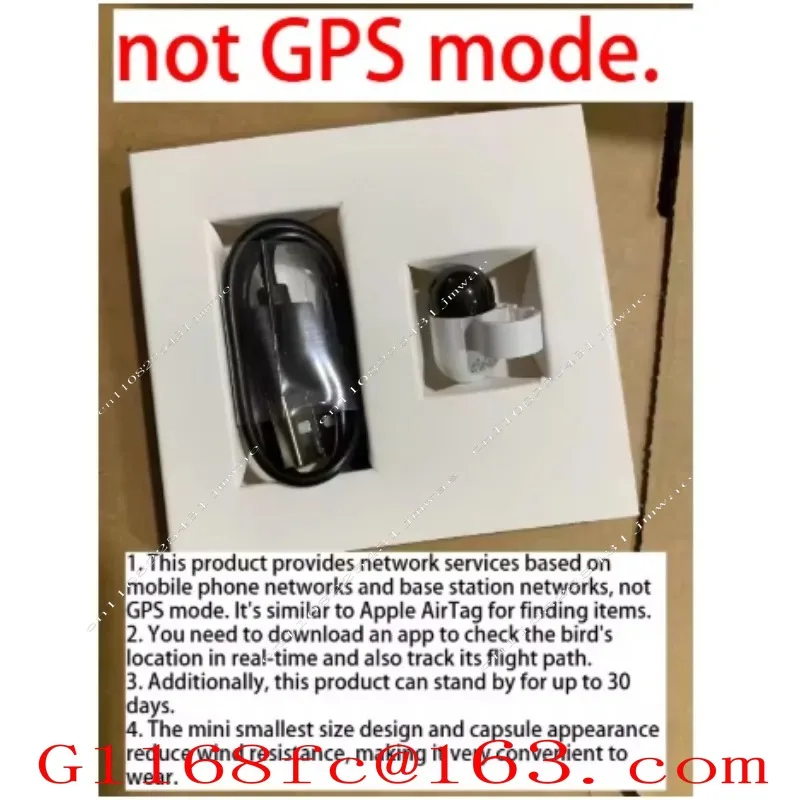 2026forReal-Time GPS Locator for Pigeons and Loros Outdoor Flight Locator Leg Bands and Ring Pigeon Piogeon  Positioning