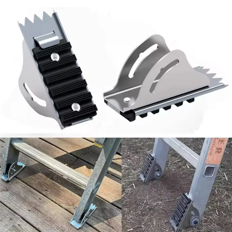 

ABNO-Ladders Shoes For Extension Ladders Anti-Skid Ladder Feet Shoes Kit Replacement Parts